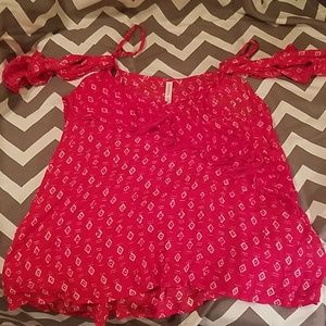 Off the shoulder shirt